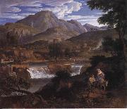 Joseph Anton Koch, Waterfalls at Subliaco